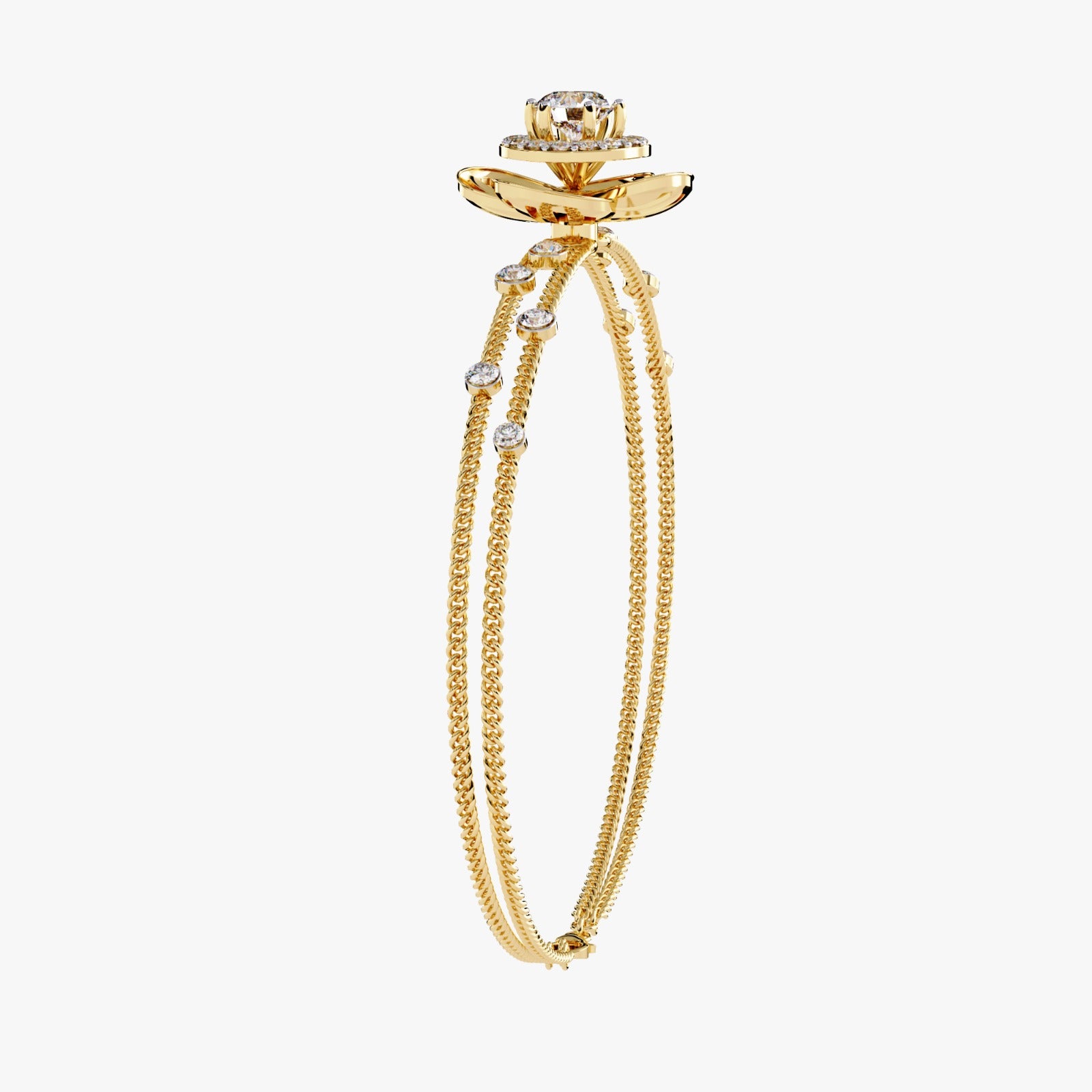 Solitairekart 0.95ct Lab Grown Diamond Bracelet
